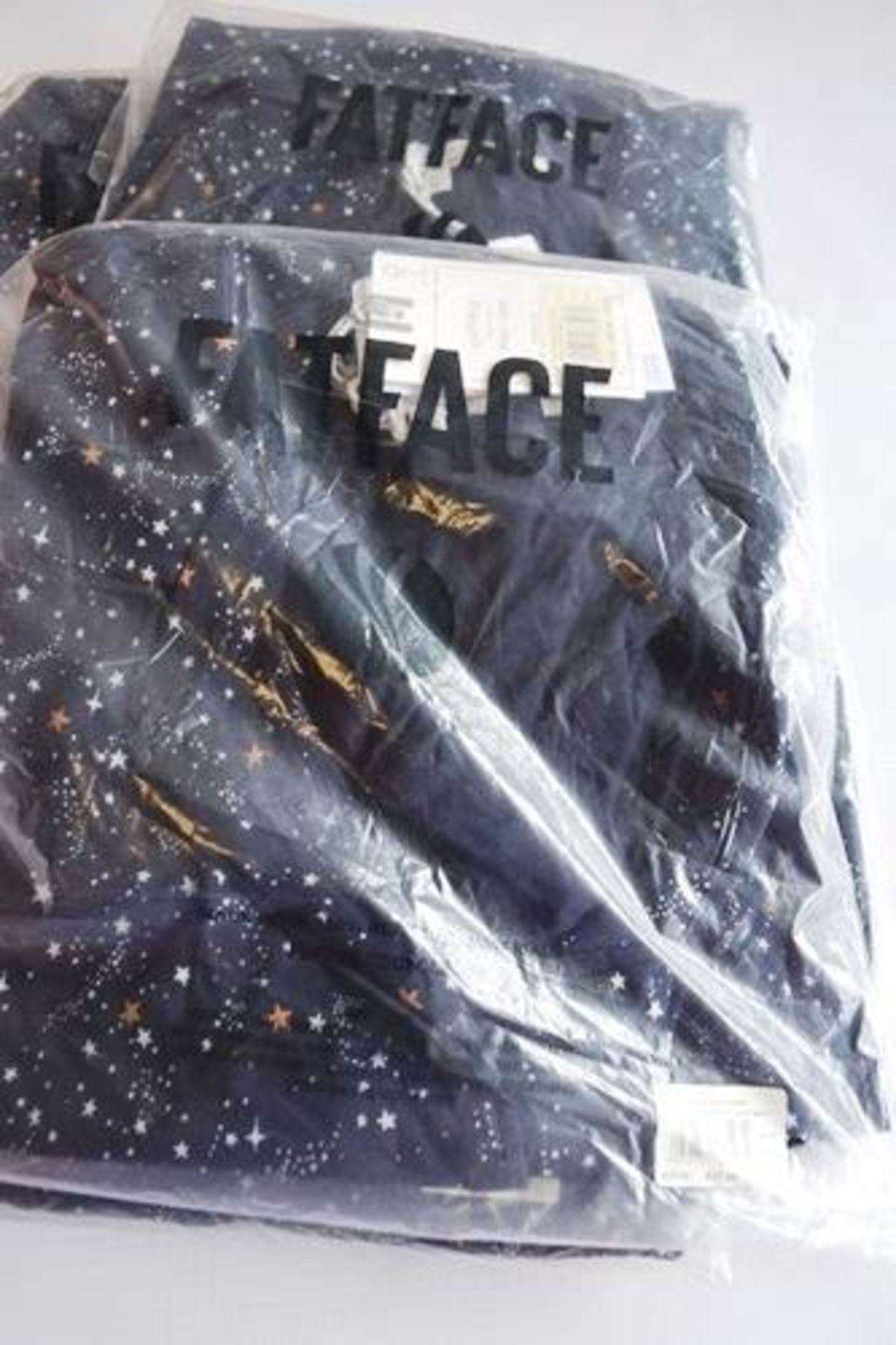 5 x Fat Face ladies night stars jersey shirts in assorted sizes - New with tags (EB4)