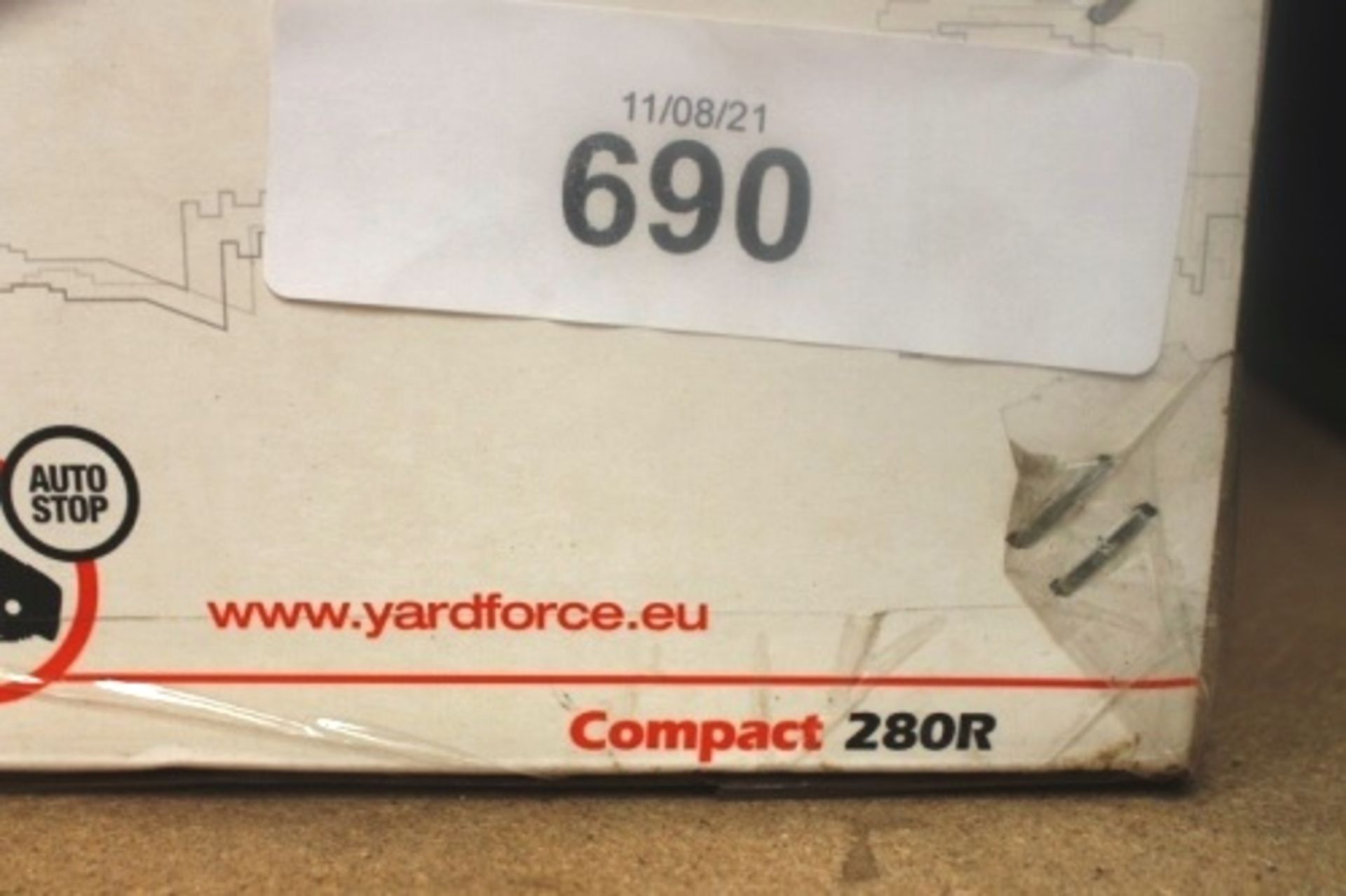 1 x Yardforce Compact 280R Robotic Mower - New in open box (ES11B) - Image 2 of 3