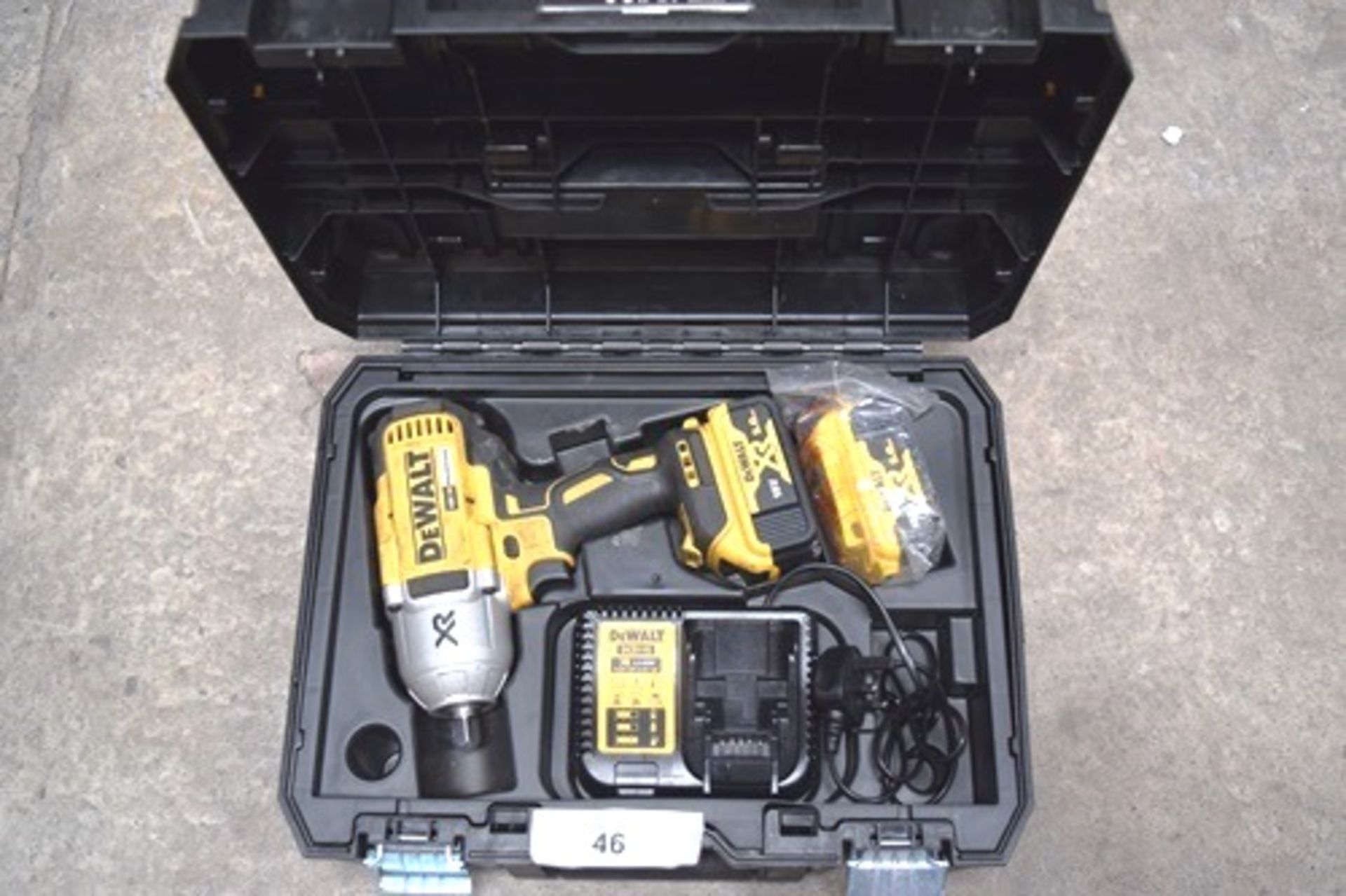 1 x DeWalt 18V high torque brushless impact wrench, model DCF899P2, 1/2" sq drive, with 2 x 18V 5. - Image 2 of 3