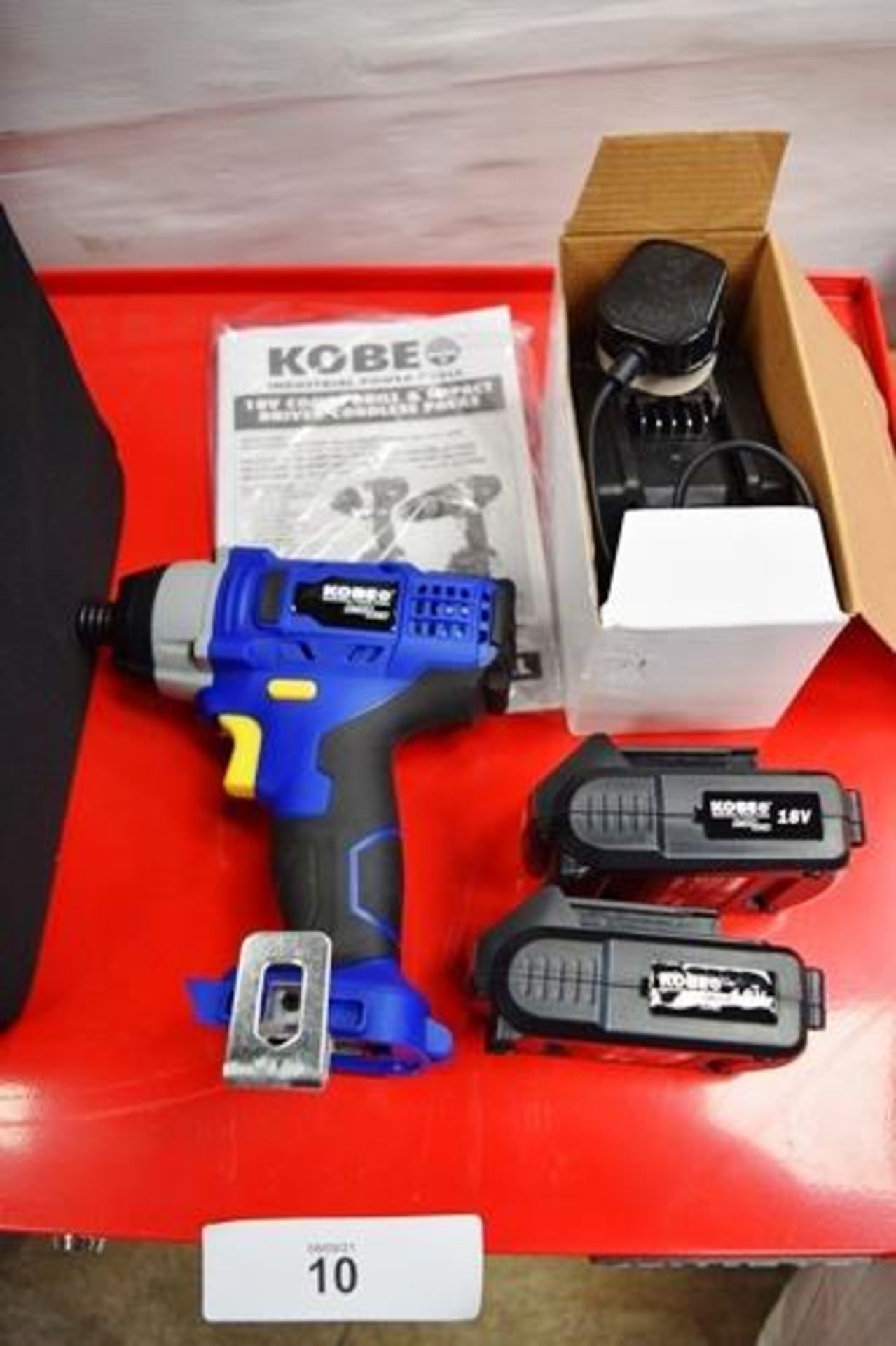 3 x Kobe 18V combi drill impact driver drills each with 4 x 18V batteries, 2 x chargers and 2 x - Image 3 of 3