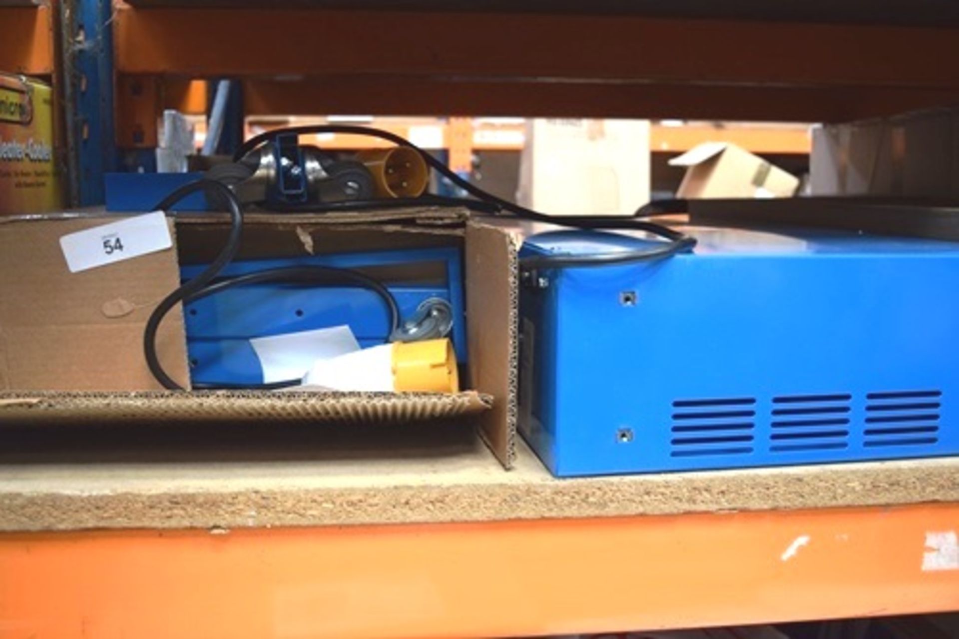 6 x blue heaters, model RG308-14, 110V, 50hz, 6kw, nominal input power - Grade B, untested (ES11)