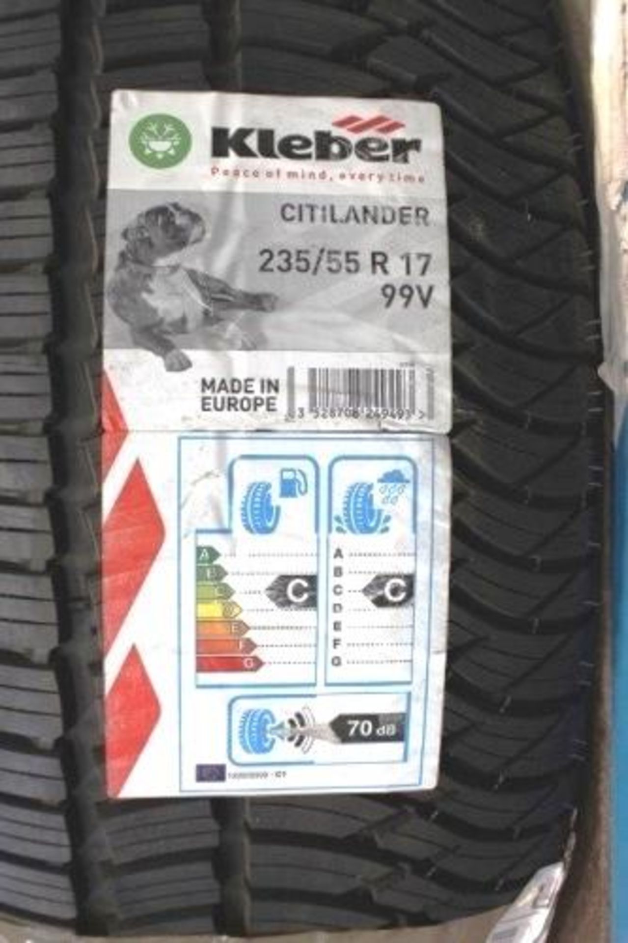 1 x Kleber Citilander tyre, 235/55 R17 - New (GS12)