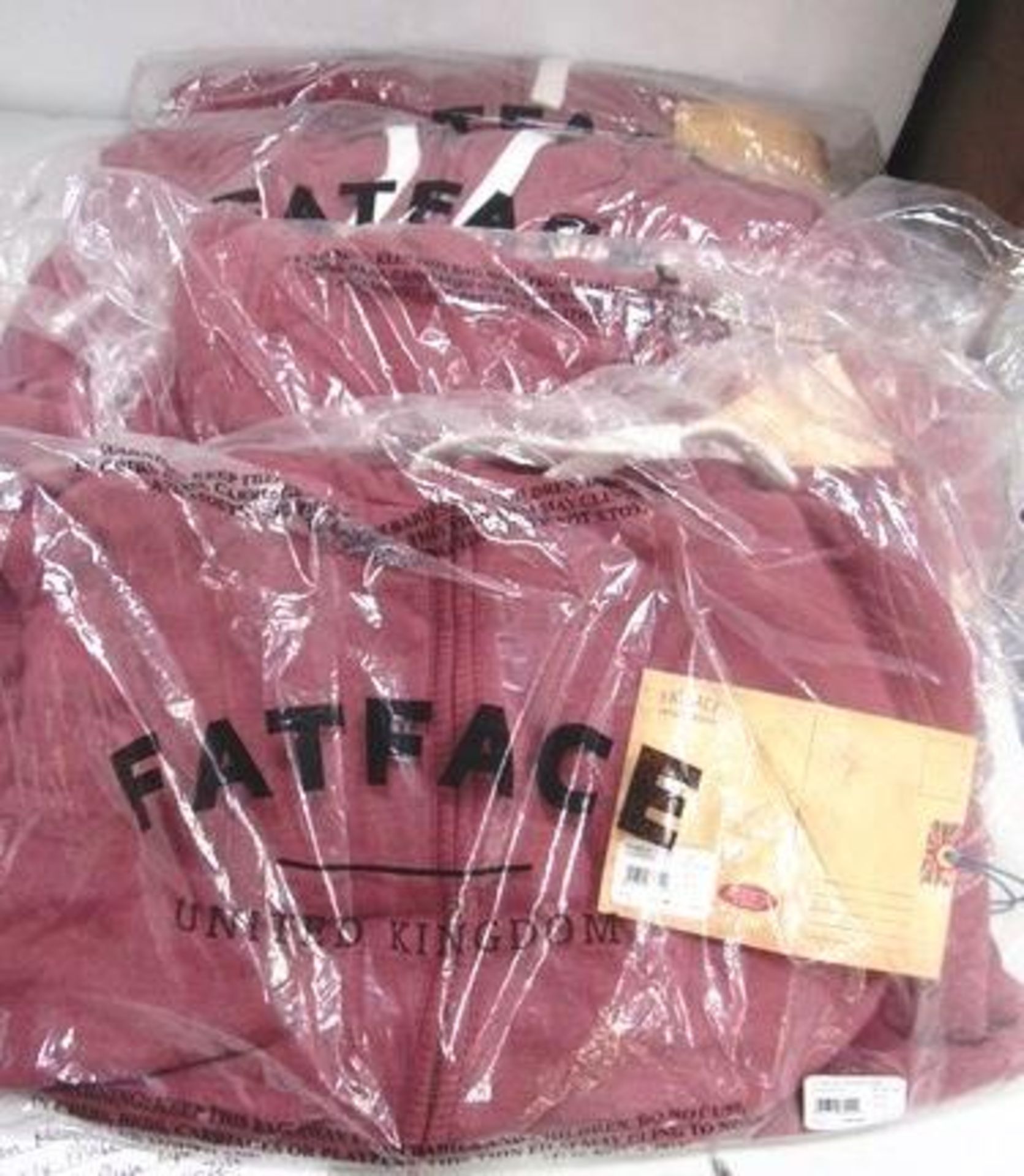 4 x Fat Face St. Ives hoodies, 1 x size 8, 1 x size 10 and 2 x size 14 - Sealed new in pack