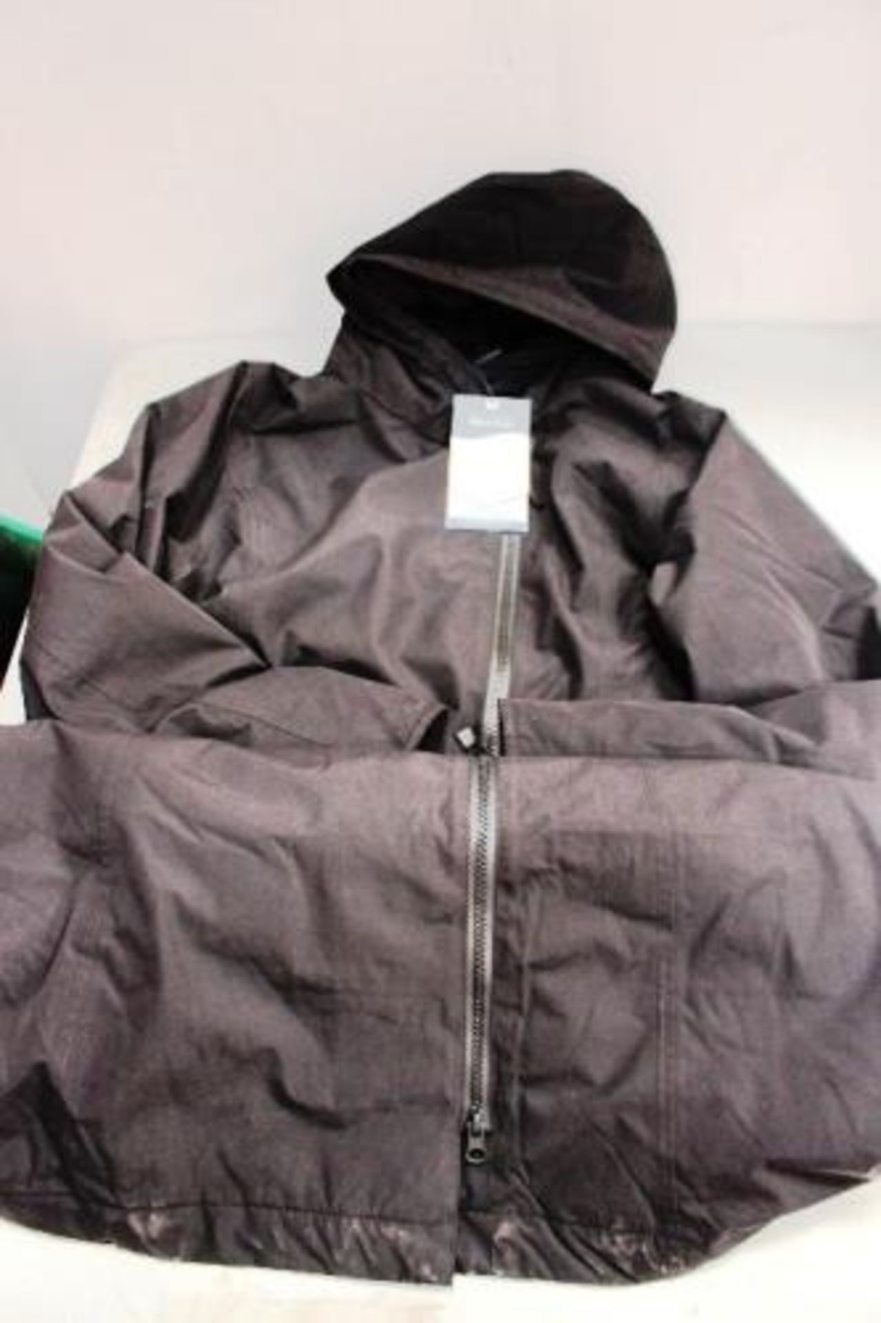 1 x Seasalt black Pentewan coat, UK size 10, RRP £145.00 (EB4)