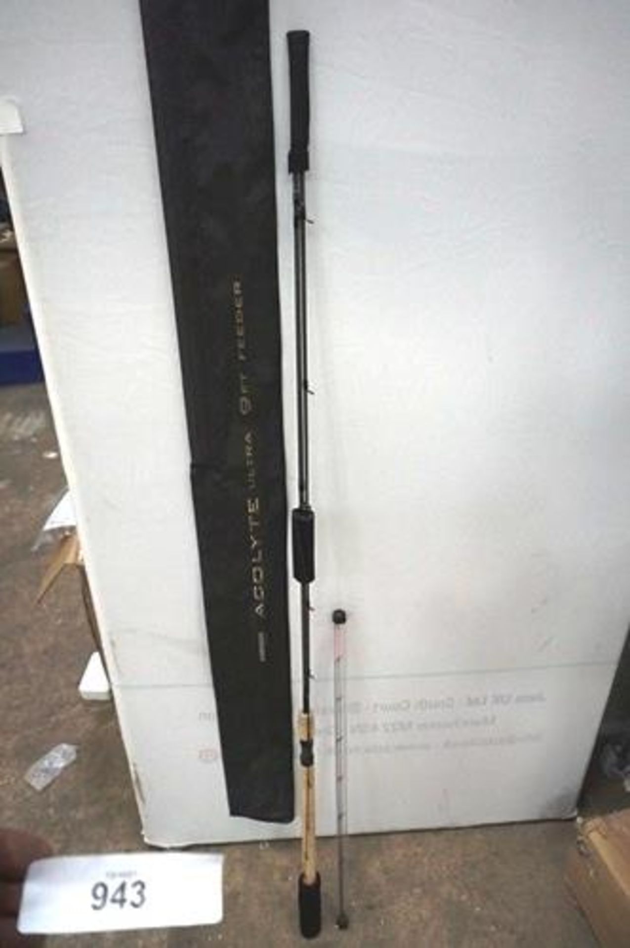 1 x Drennan Acolyte ultra 9ft feeder rod in carry bag - New with tags (GS15)