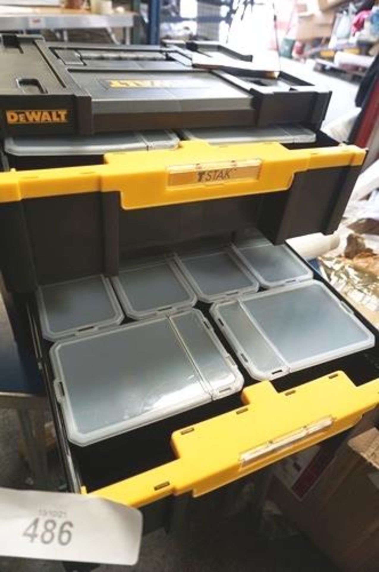 2 x DeWalt T-Stak tool box drawers (TC7) - Image 2 of 2