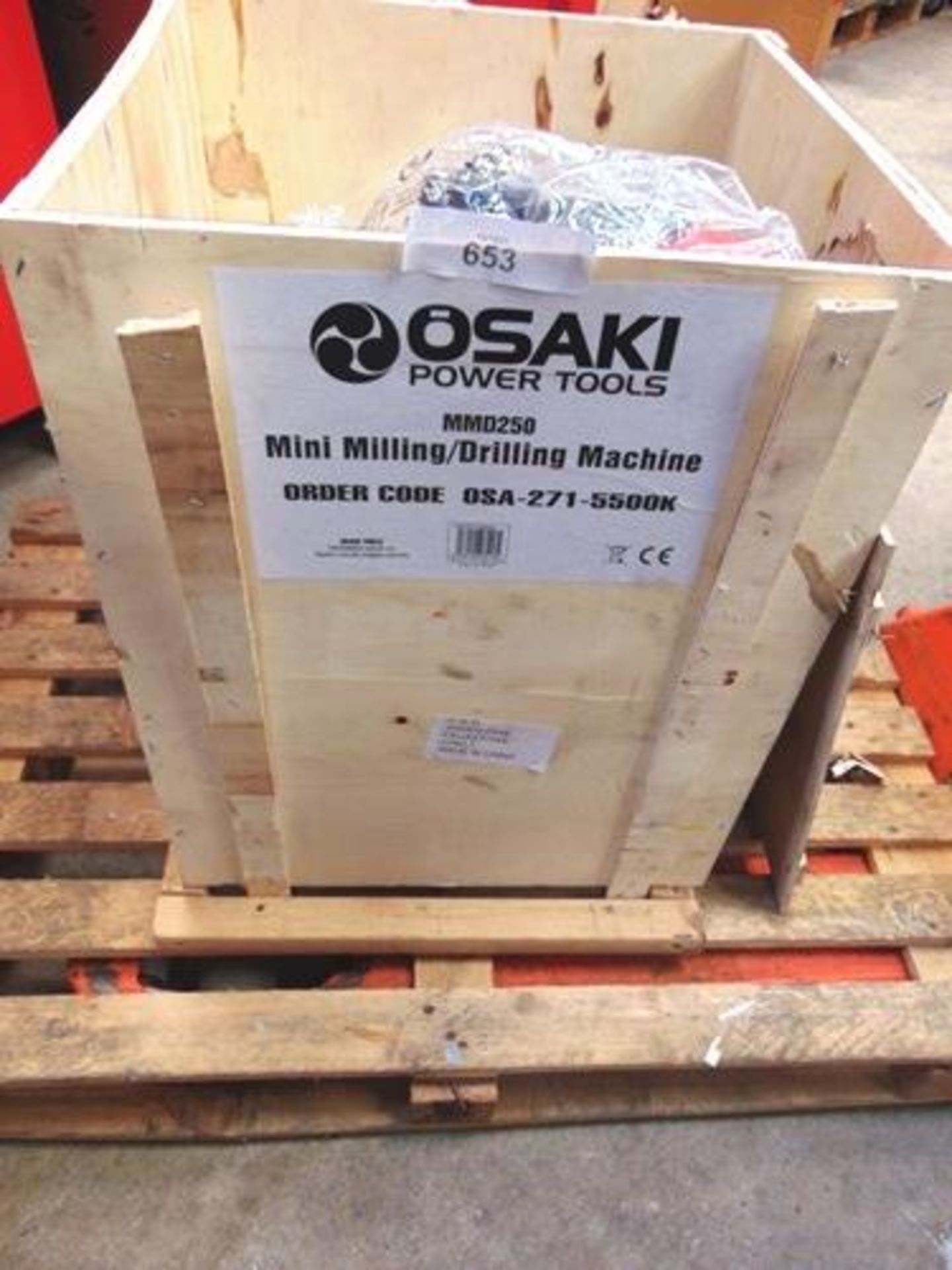 1 x Osaki mini milling/drilling machine, model MMD250, code OSA-271-5500K (GS26end) - Image 2 of 3