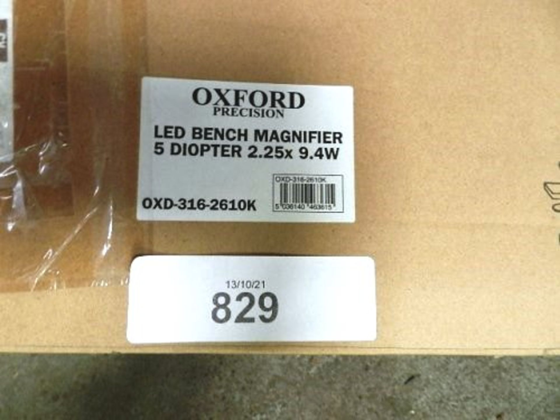 2 x Oxford LED bench magnifiers, P.N OXD 316-2610K (Grade B) (SW7) - Image 2 of 2