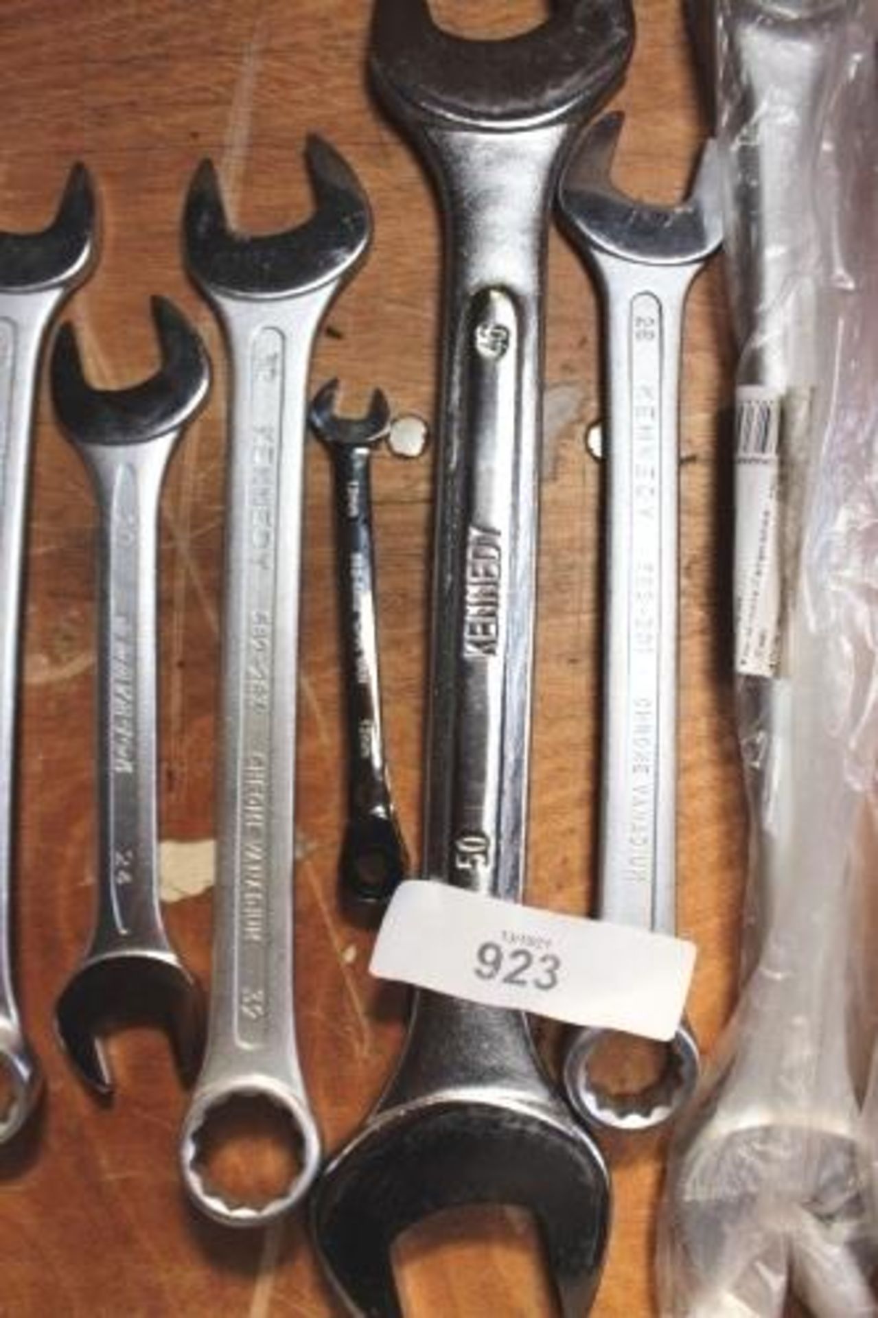 10 x assorted large metric combination spanners and 5 x similar - Grade B (SW9) - Image 3 of 3