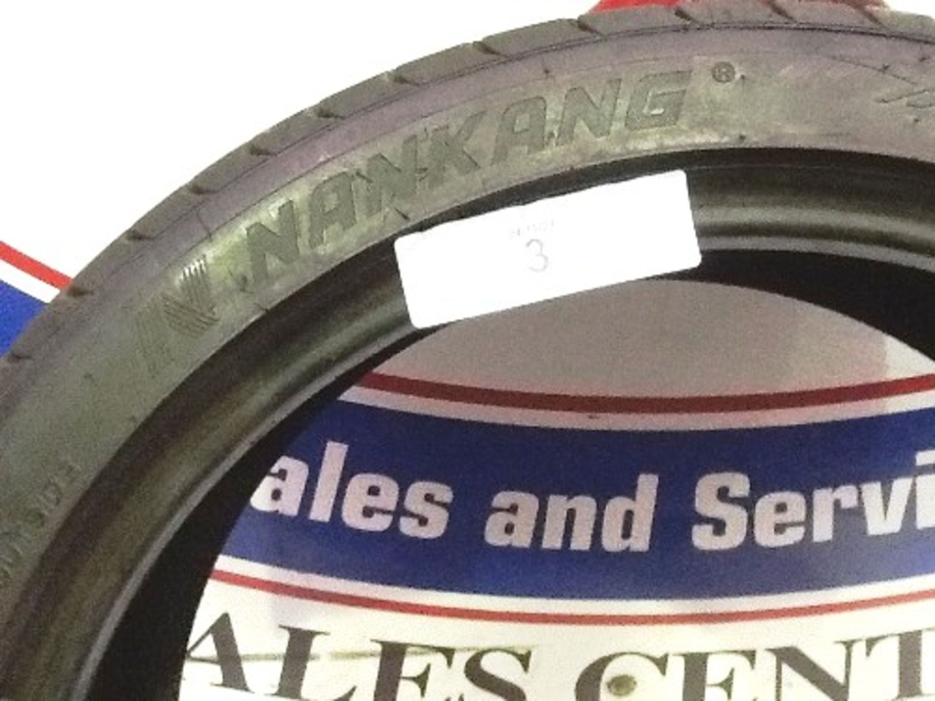 1 x Nankang Sportnex AS-2+ tyre, size 245/40ZR20 103Y XL - lightly used (GS2end) - Image 2 of 2