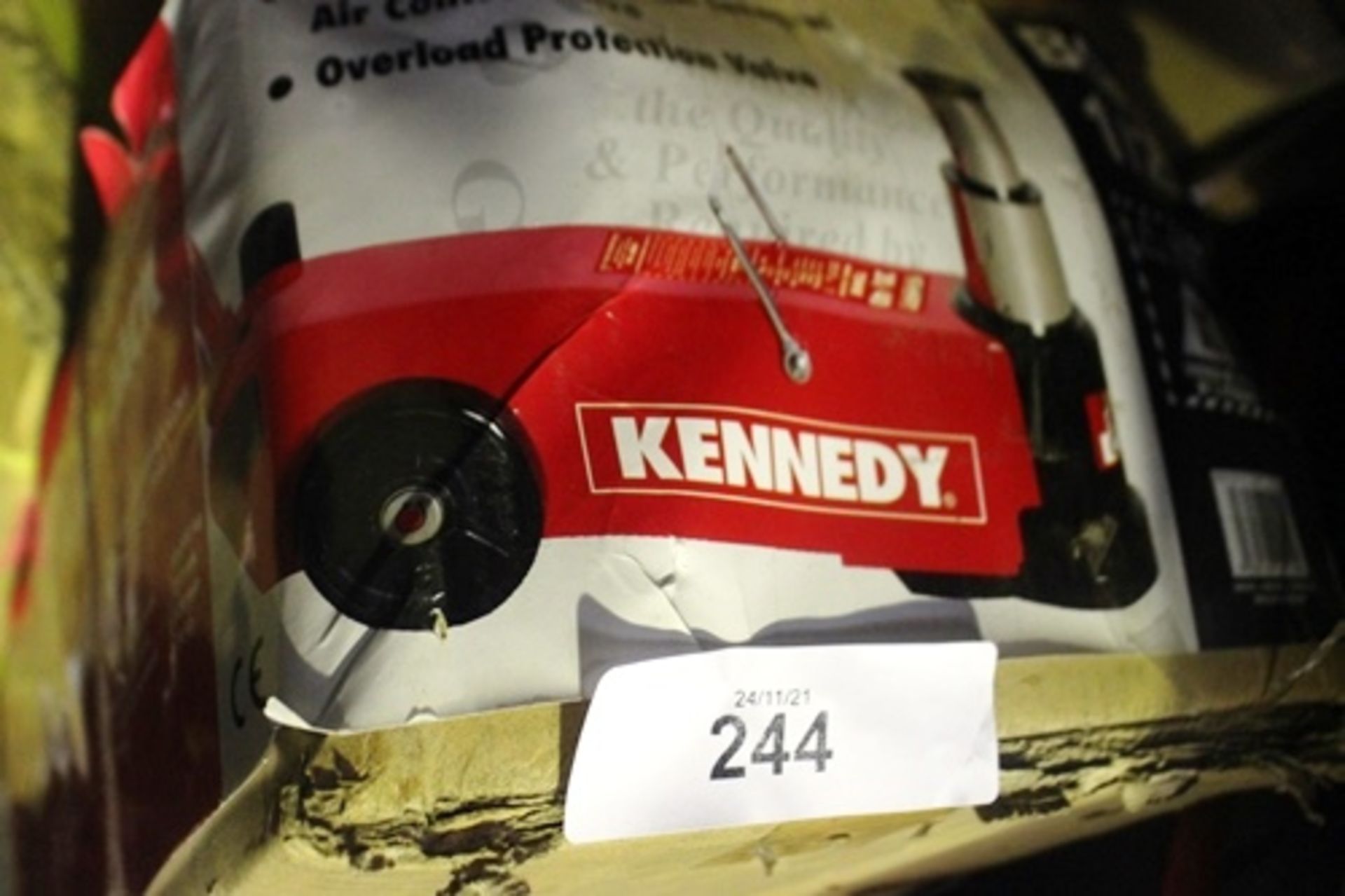 1 x Kennedy 2 stage 20/40T air trolley jack, model JTA20/40 - Sealed new in box (GS8) - Image 2 of 2