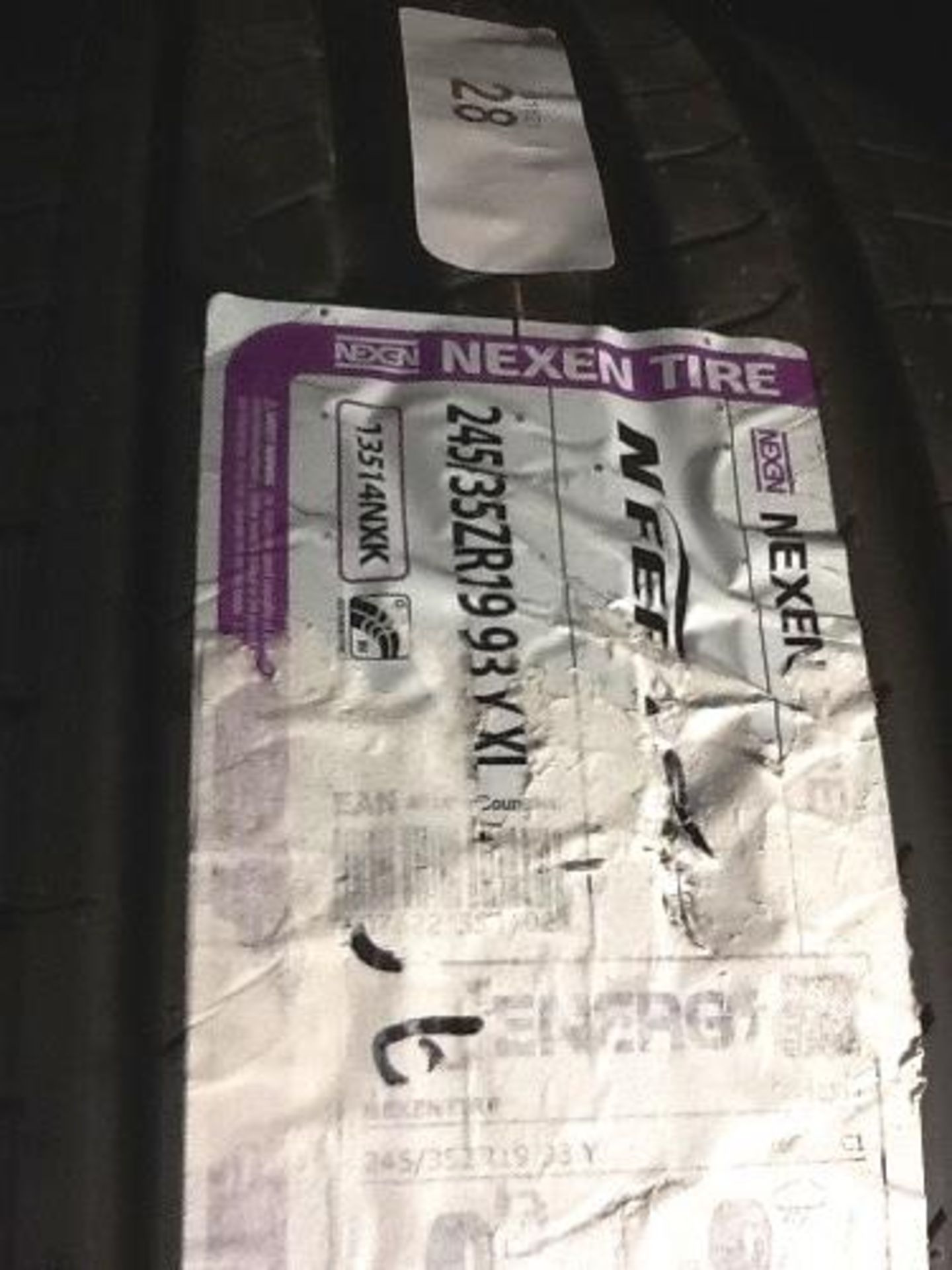 1 x Nexen N Fera SU1 tyre, size 245/35ZR19 93Y XL, code 13514NXK - New with labels (GS16)