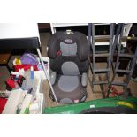 A Graco child's car seat