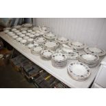 A large quantity of Royal Doulton tea and dinnerwa