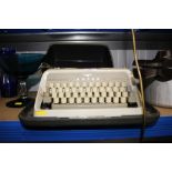 An Adler junior typewriter