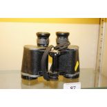 A pair of Carl Zeiss binoculars 6 x 30 number 0063