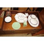 A quantity of china to include Susie Cooper, Wedgwood etc.