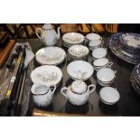 A quantity of oriental decorated teaware