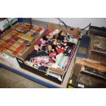 A box of dolls in national costume