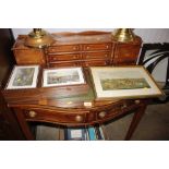 A quantity of framed hunting prints