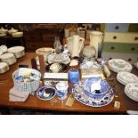 A large collection of miscellaneous china to inclu