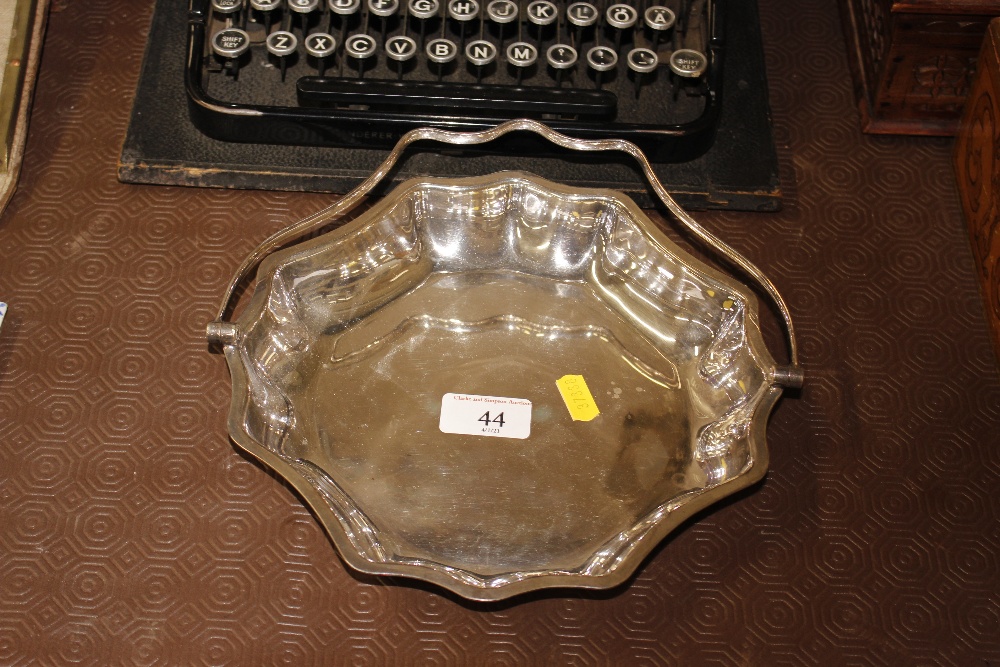 A James Deakins & Sons silver plated dish