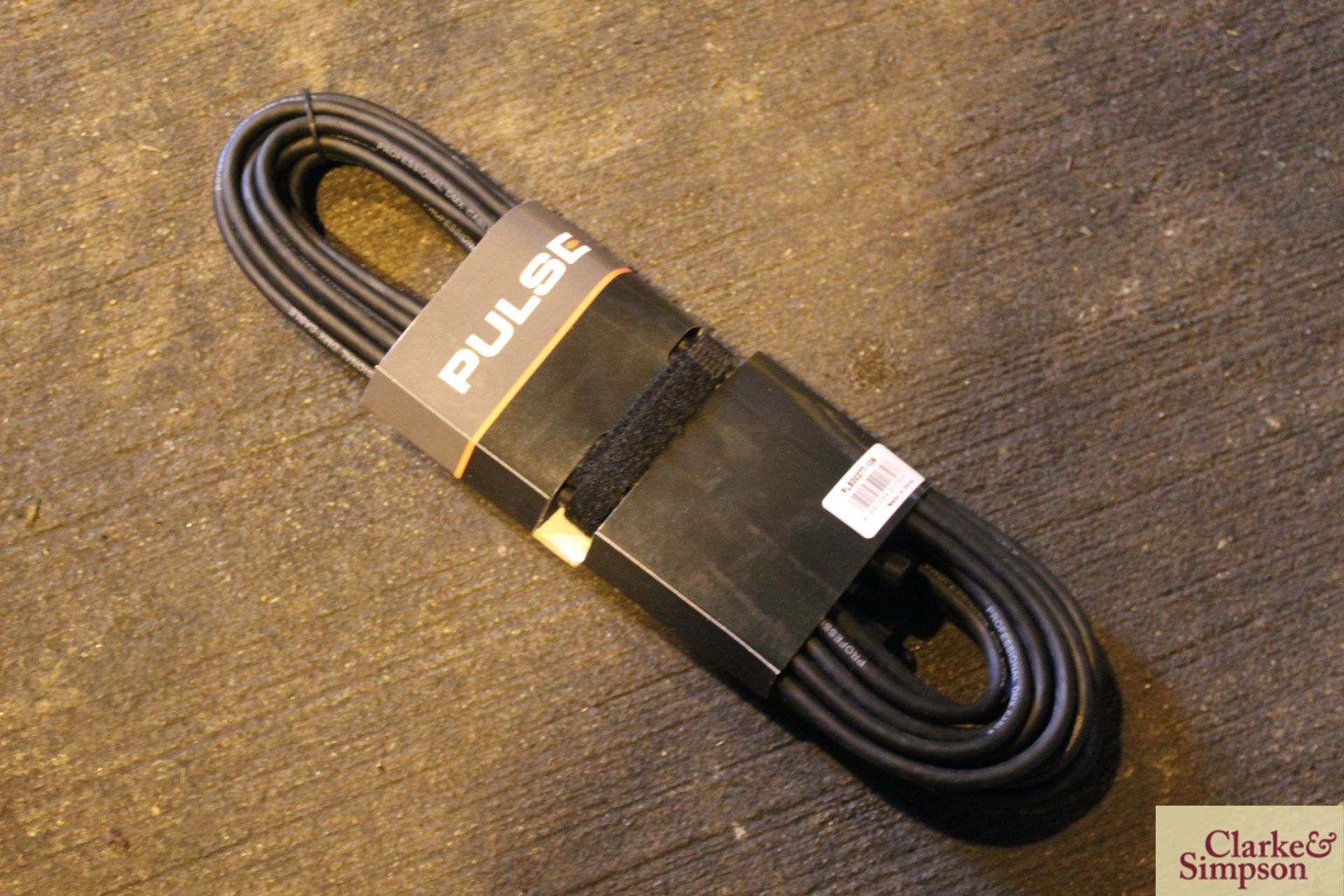 A quantity of 5-pin DMX cabling. Comprising c.15x 3m, c.15x 10m, and 2x 30m. - Image 2 of 2