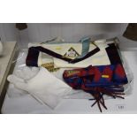 Various Masonic regalia