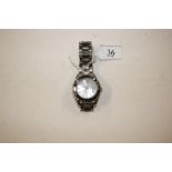 A Van Heusen stainless steel gent's wrist watch