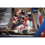 A box of dolls in national costume