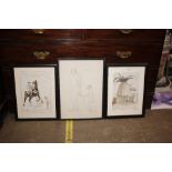 A humorous limited edition pencil signed print "Ea