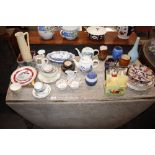 A quantity of miscellaneous china to include Imari