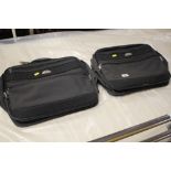 A pair of Samsonite traveling bags