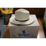 A Stetson and original box from Cincinnati, Ohio