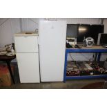 An Indesit fridge