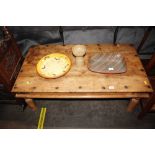 An Indian hardwood coffee table