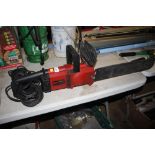 An electric chain saw