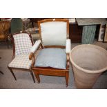 A Victorian commode / invalid chair by Carters Ltd
