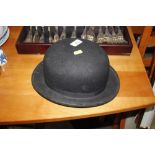 A Lincoln Bennett & Co. hunting bowler hat