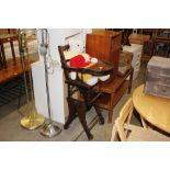 An Edwardian metamorphic child's highchair and a R