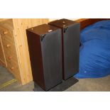 A pair of KEF C Series floor speakers