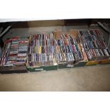 Four boxes of CDs