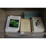 A quantity of wildlife and bird publications
