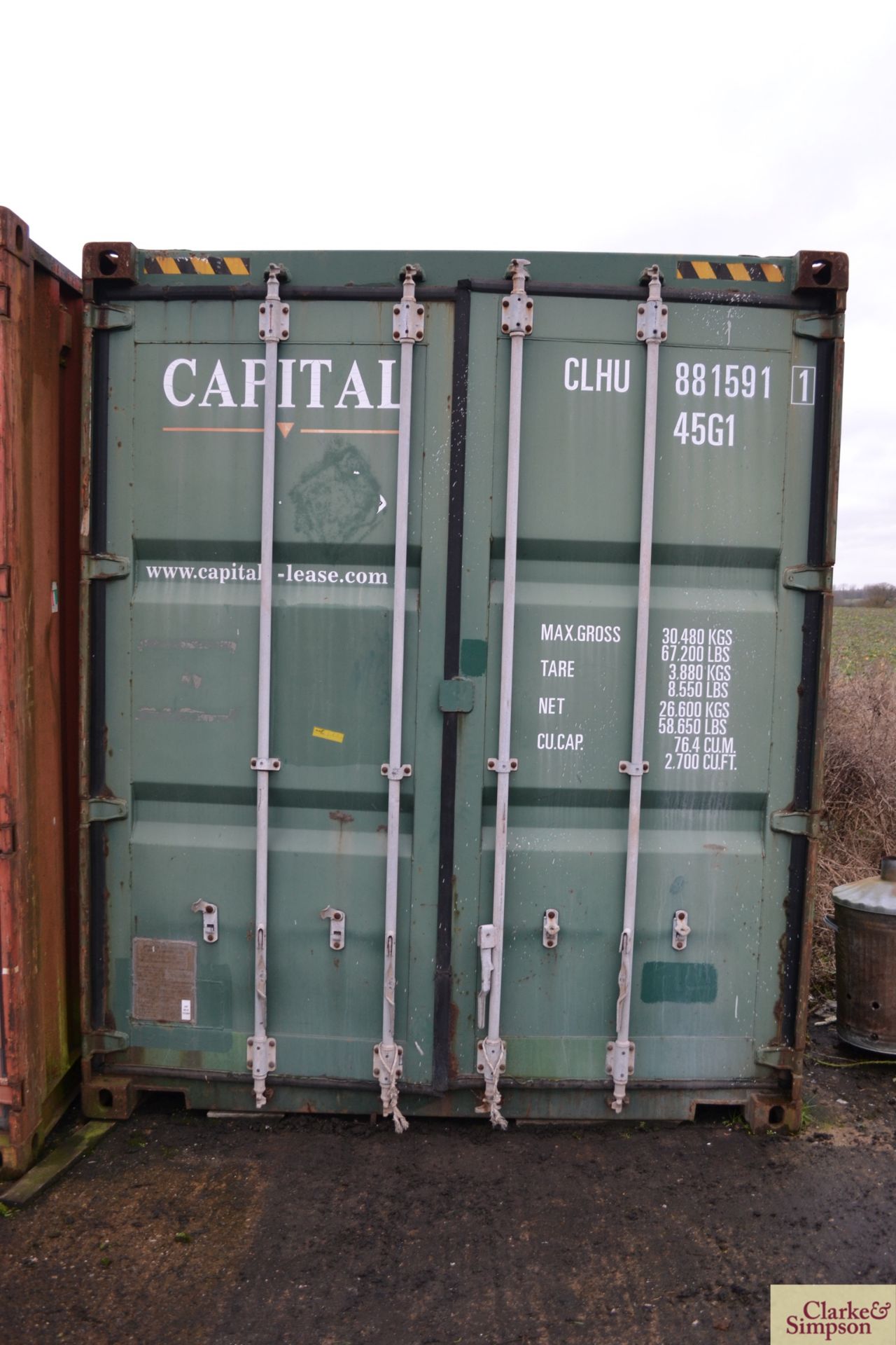 40ft shipping container. 2003. To be sold in situ and removed at purchaser's expense. - Image 2 of 7