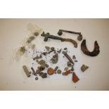 A quantity of metal detector finds