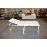 A folding treatment table