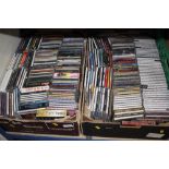 Two boxes of CD's