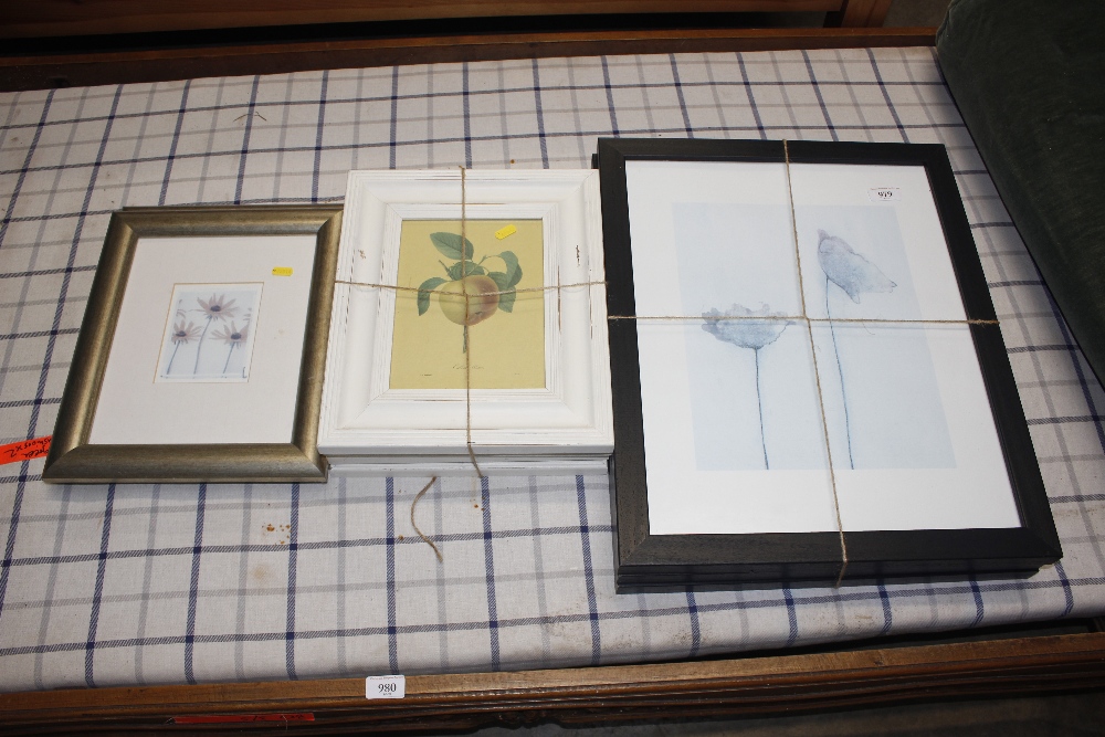 A quantity of decorative prints