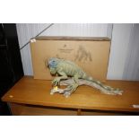 A Country Artists lizard figurine with box