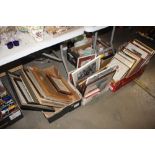 A large quantity of various prints, photographs, p